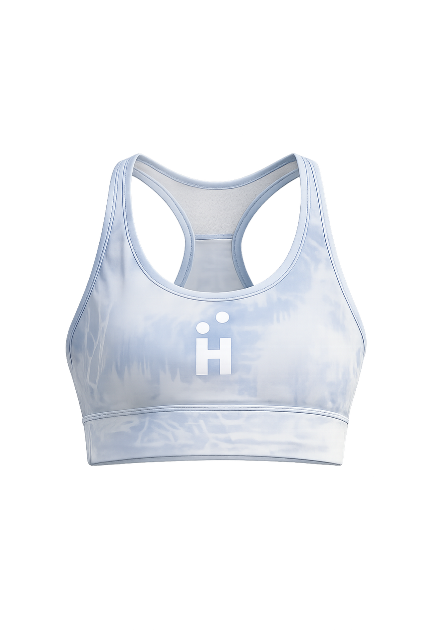 Highline Strappy Bra Sky