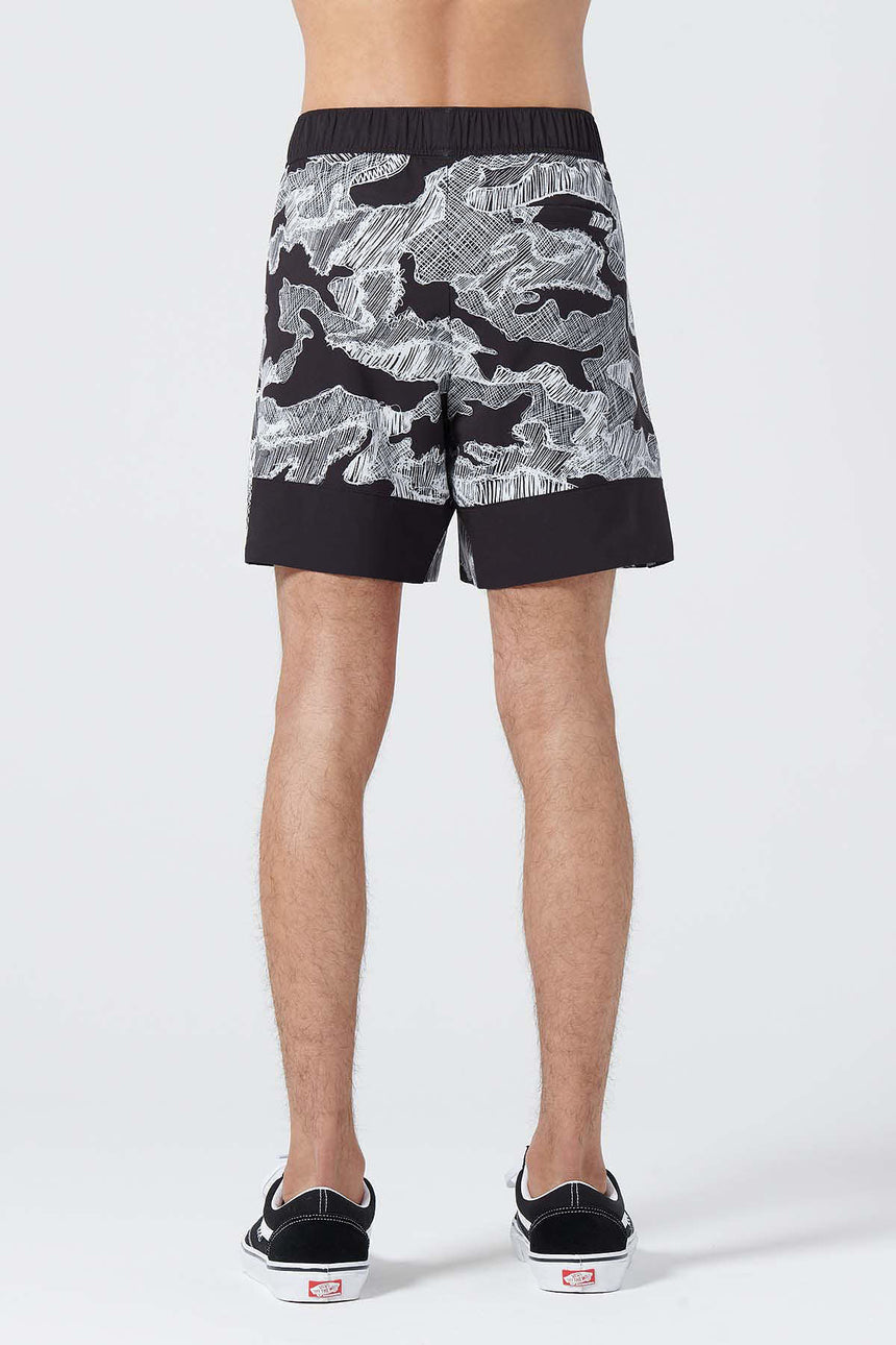 Olympus Short Sketched Camo