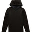 Stealth Hoodie Ribbed Black