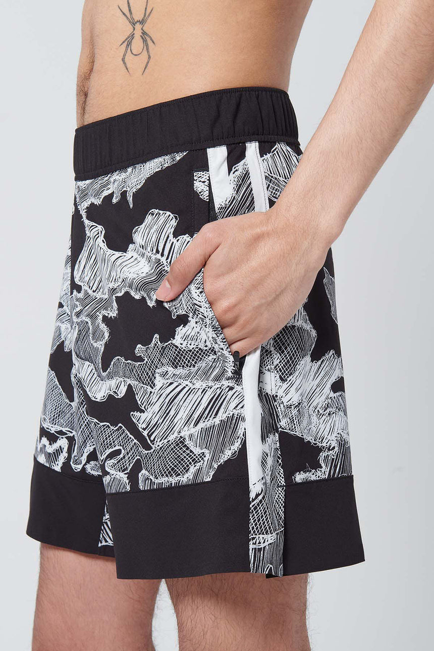 Olympus Short Sketched Camo