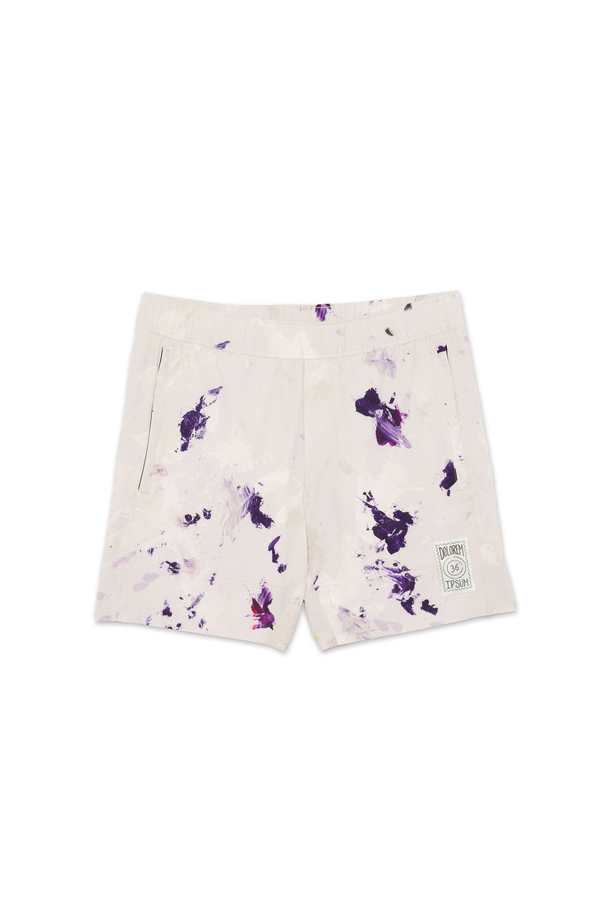 Olympus Short Painted Canvas Silver Birch