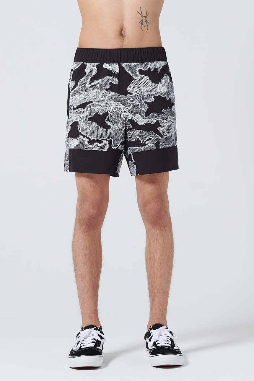 Olympus Short Sketched Camo