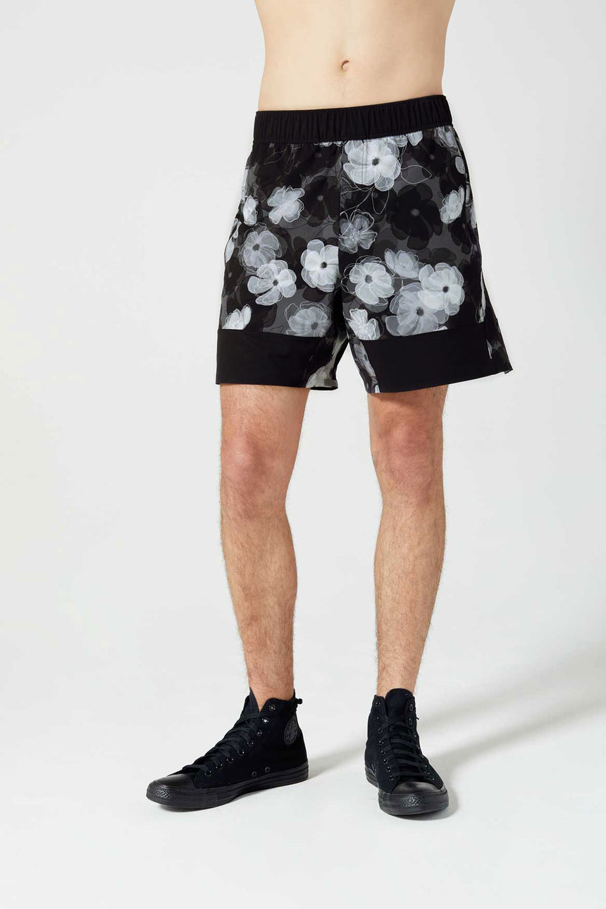 Olympus Short X-Floral Black