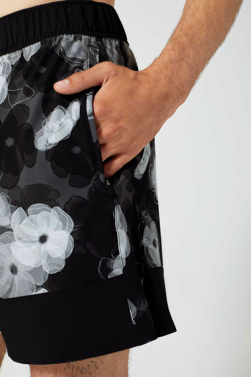 Olympus Short X-Floral Black