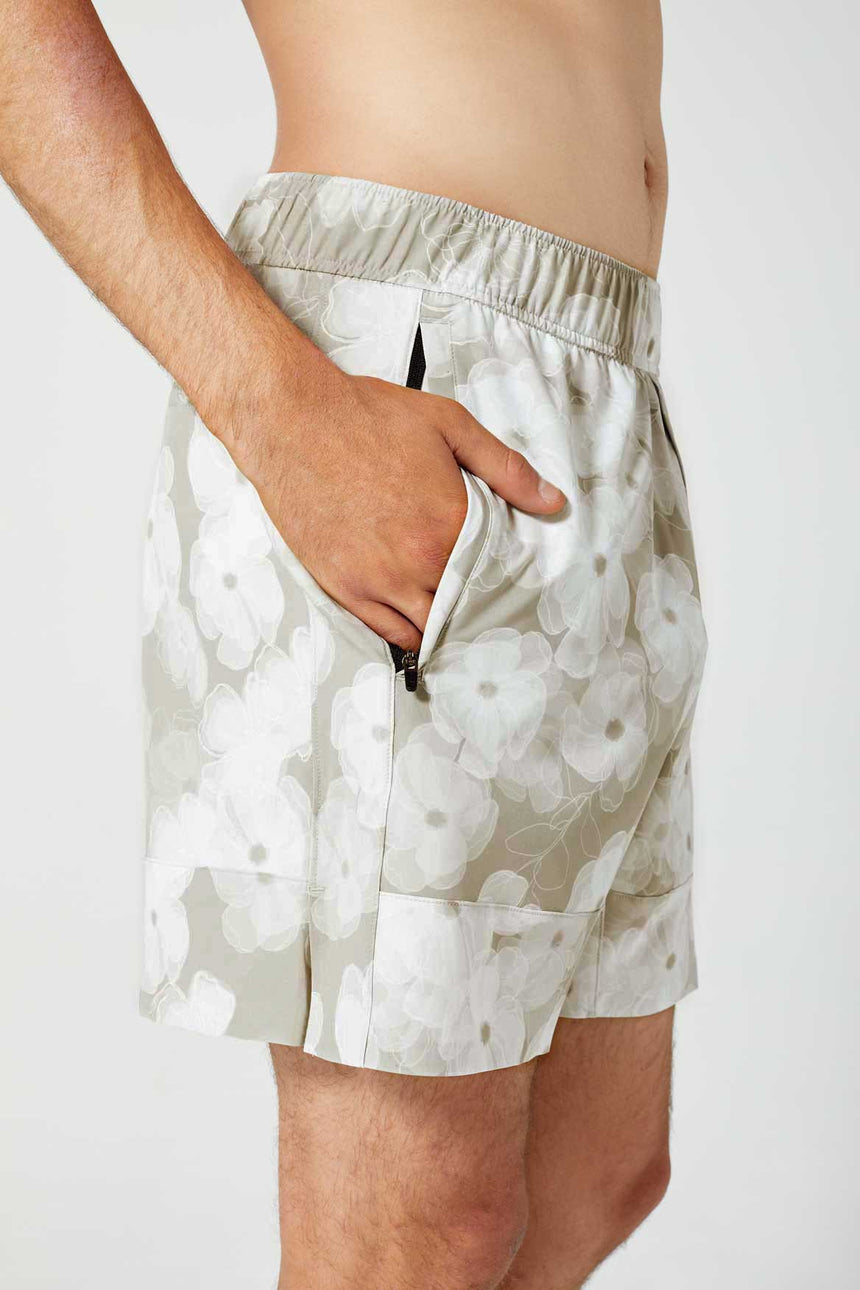 Olympus Short X-Floral Tan