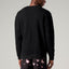Max Distressed Sweatshirt Jet Black