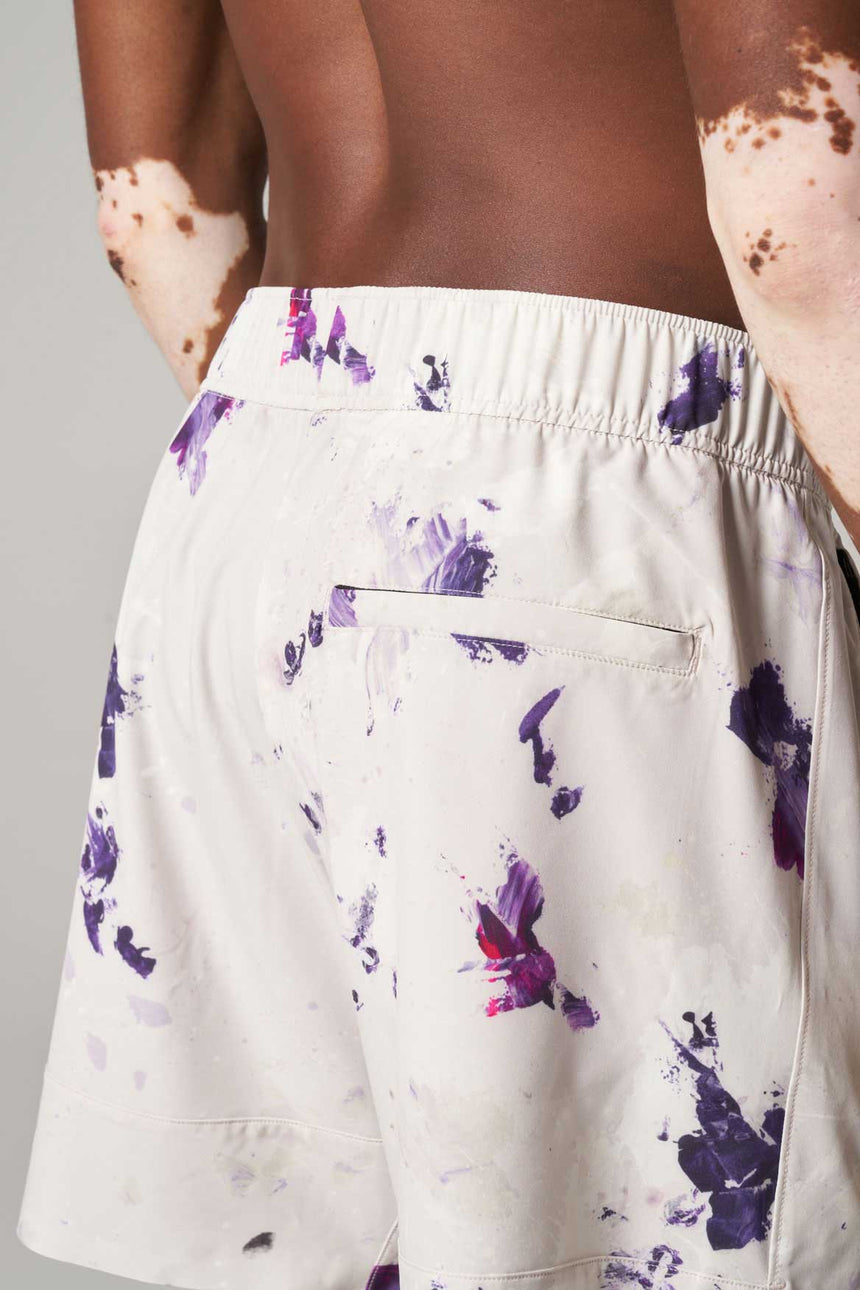 Olympus Short Painted Canvas Silver Birch