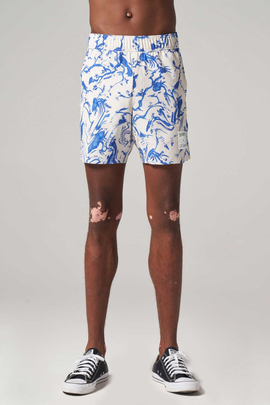 Olympus Short Garden Blue Cream