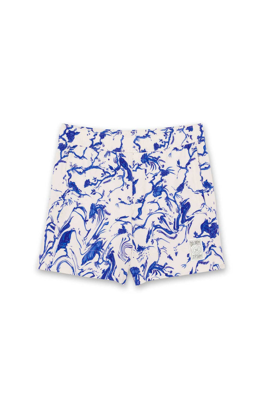 Olympus Short Garden Blue Cream