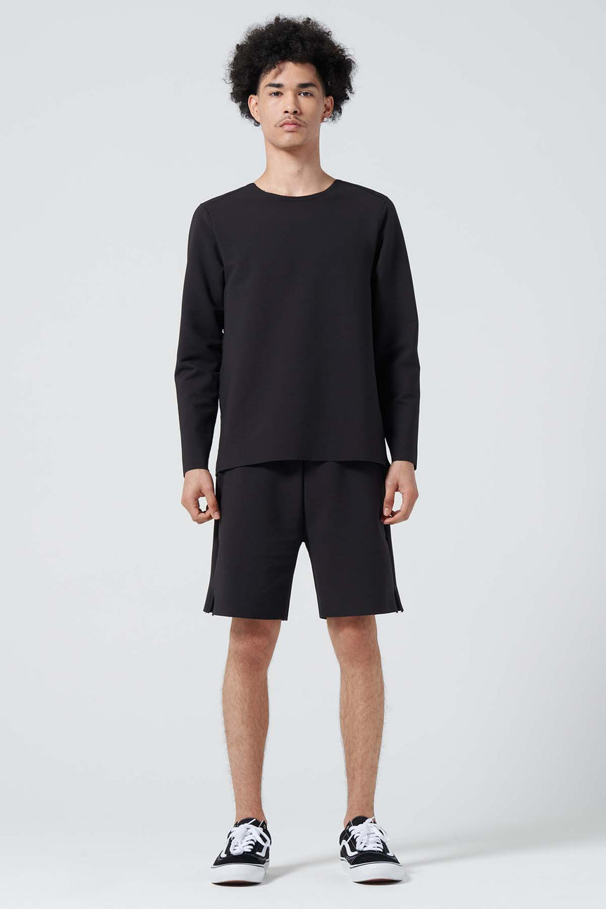 Stilo Long Sleeve Ribbed Black