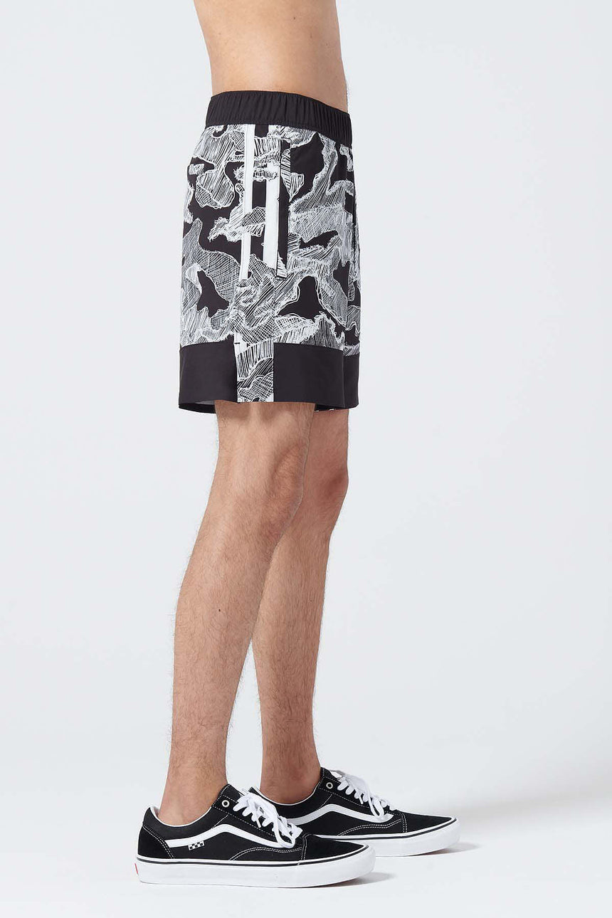 Olympus Short Sketched Camo