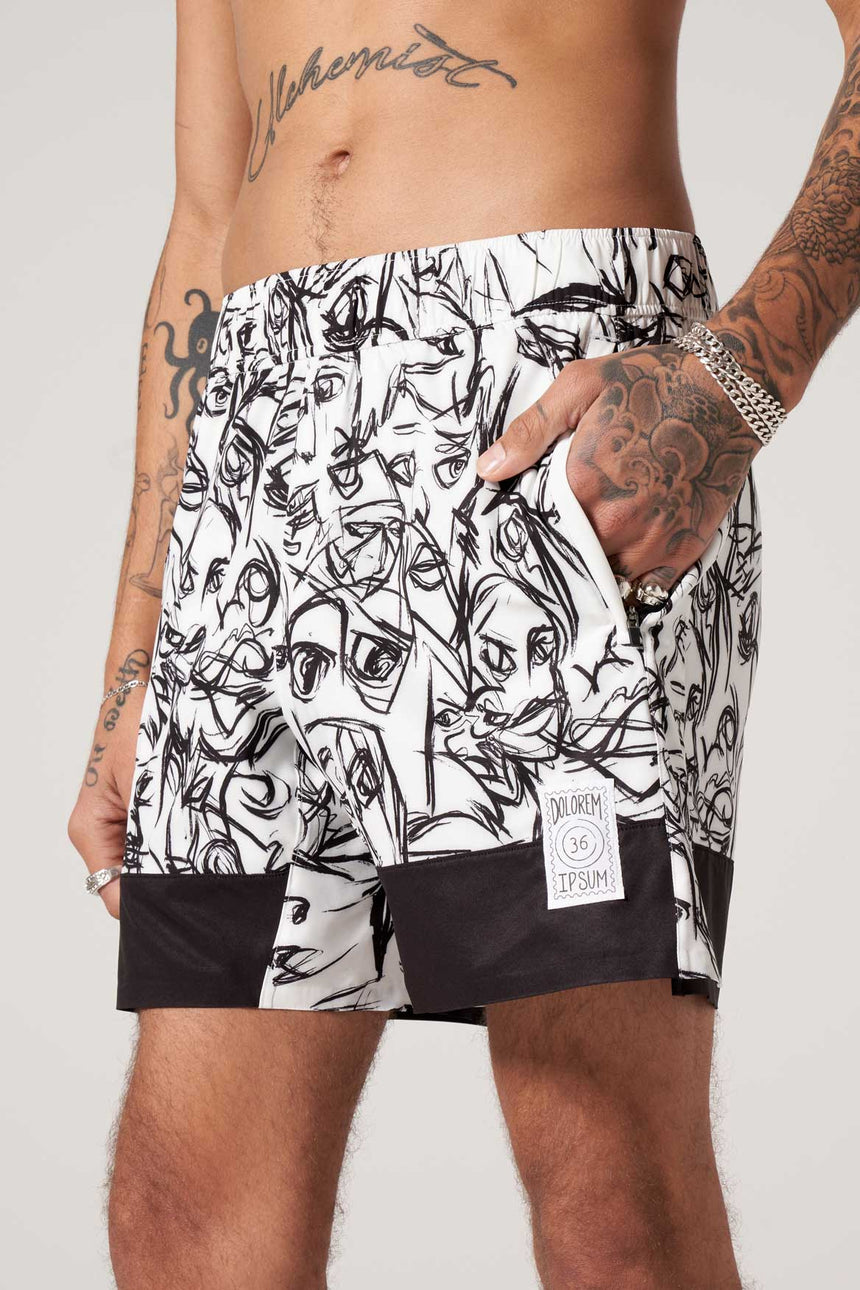 Olympus Short Abstract Faces