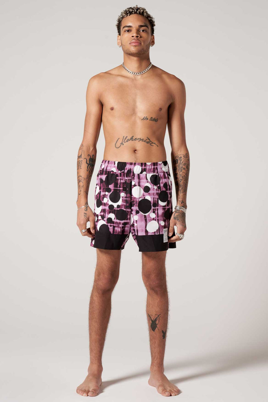 Olympus Short Spot On Maroon