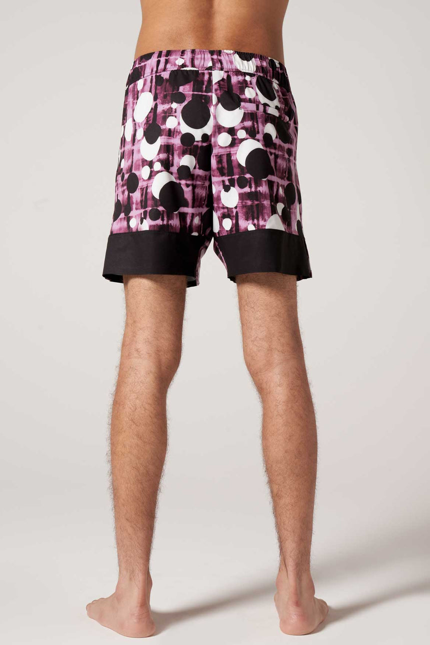 Olympus Short Spot On Maroon